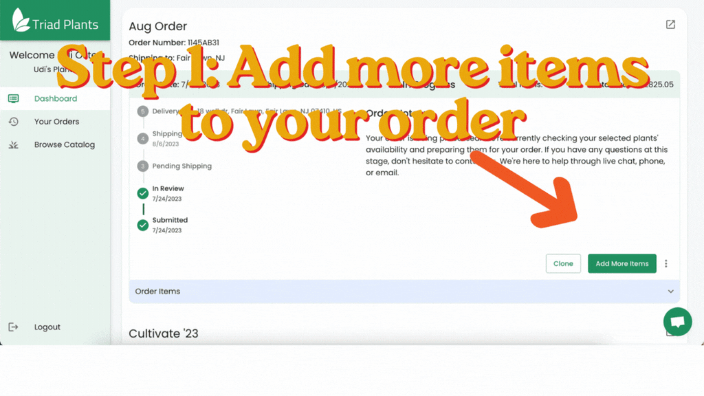 Order Add-ons & Smart Substitutes - Now in Triad Portal